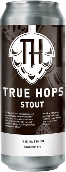 True Hops IPA/True Hops STOUT